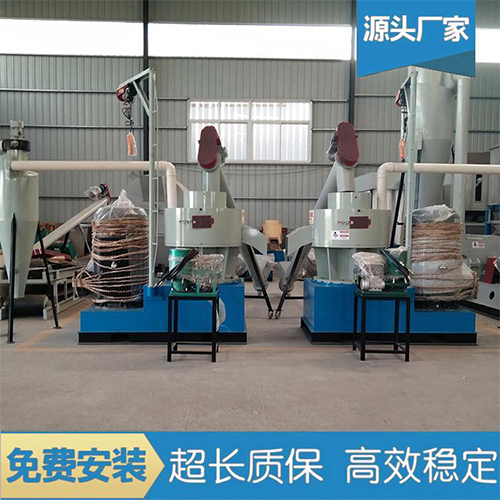 用戶(hù)看到秸稈顆粒機(jī)試機(jī)的效果，真心覺(jué)得值